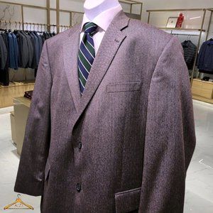 Joseph & Feiss Sport Coat - 48 Long, Gray Herringbone, NWOT